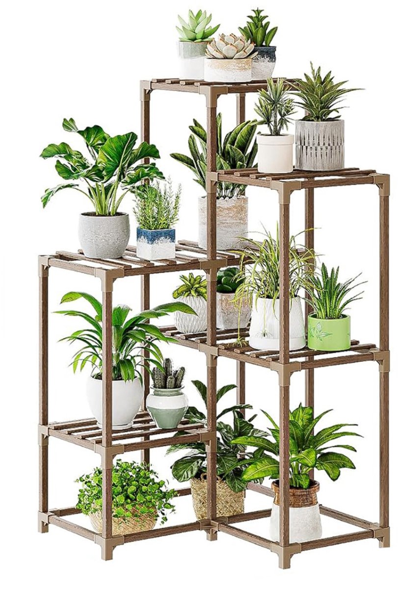 White-Label® Plantentafel - Plantenstandaard voor Binnen - Plantenzuil