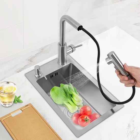 Rvs spoelbak keuken Advies, maten, inbouw en onderhoud