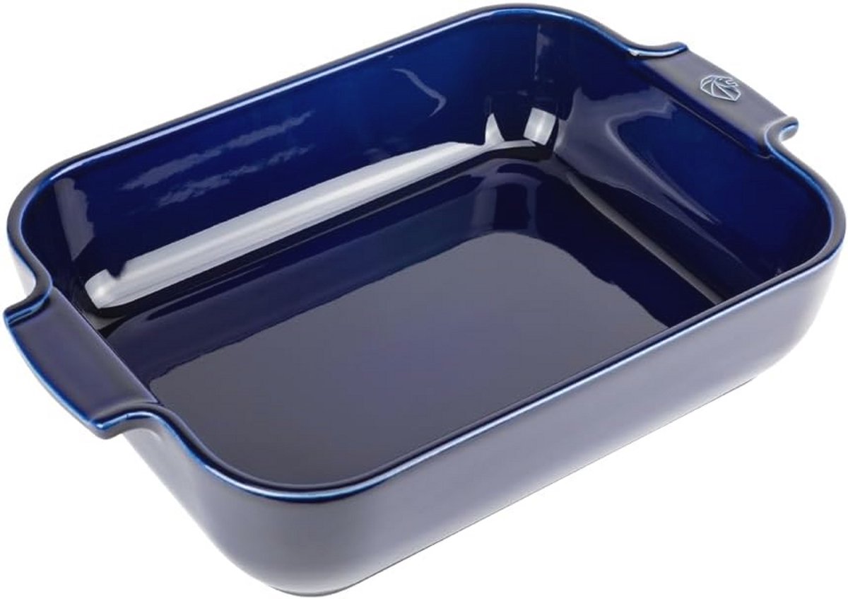 Ceramic Bakeware Dish 5000 ml - Ideal for Casseroles, Gratin and Oven Dishes - 32 cm - Blue