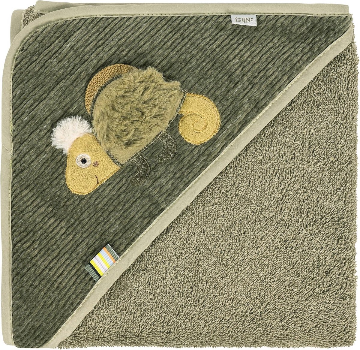 Badhanddoek met capuchon voor baby's en peuters - absorberend en knuffelzacht
