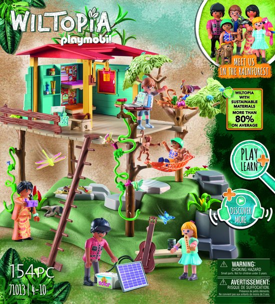 Playmobil Wiltopia : Quad de sauvetage d'animaux