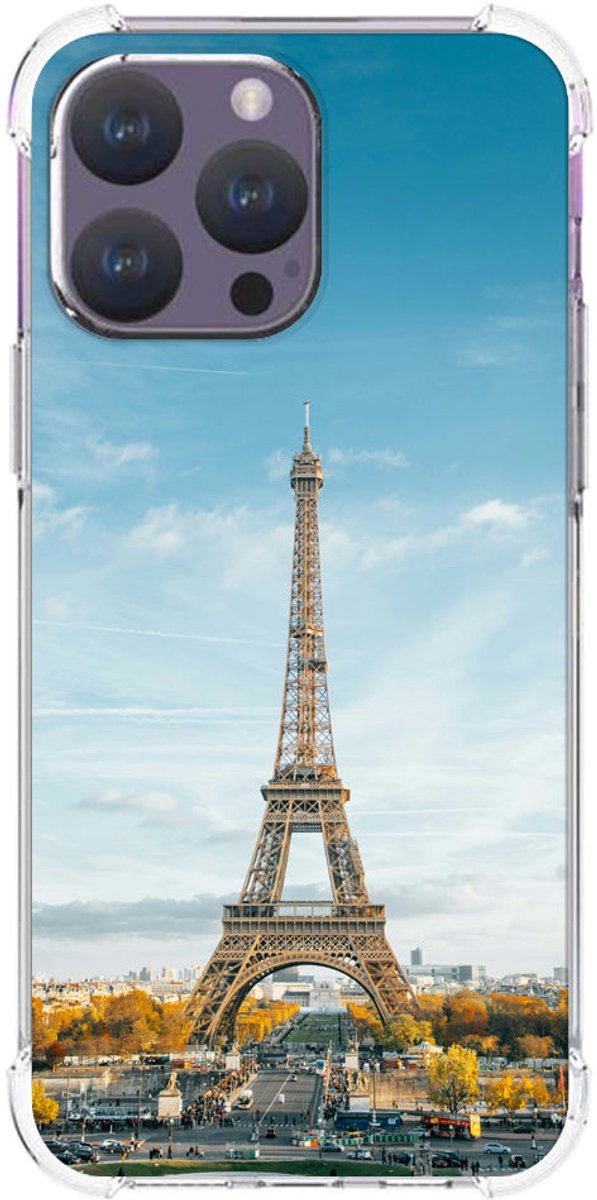 Custom Telefoonhoesje Apple iPhone 15 Pro Max – Anti-Shock Back Cover