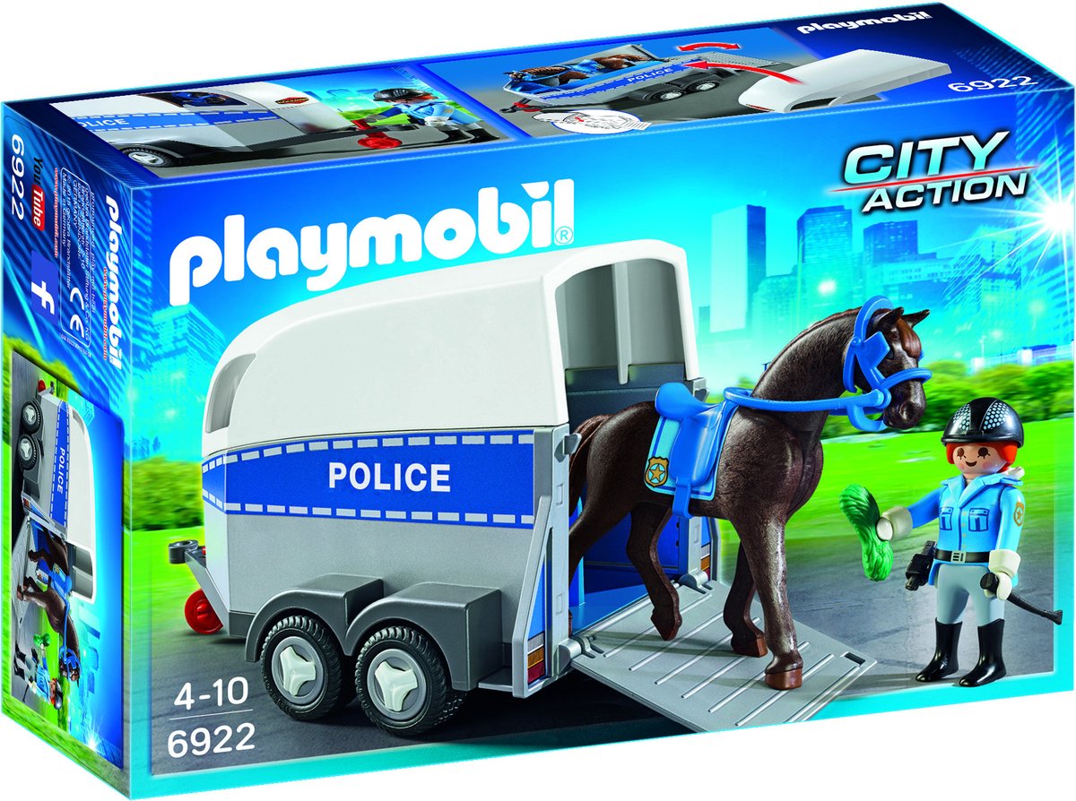 Playmobil Bereden politie met trailer - 6922 — afbeelding 13