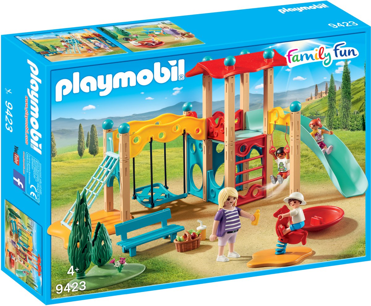 Bol.com PLAYMOBIL Grote speeltuin - 9423 aanbieding