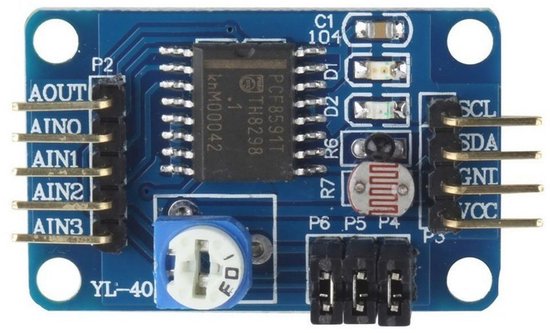 Pcf8591 Raspberry Pi 4PACK PCF8591 AD/DA Converter Module voor Arduino en Raspberry Pi | bol