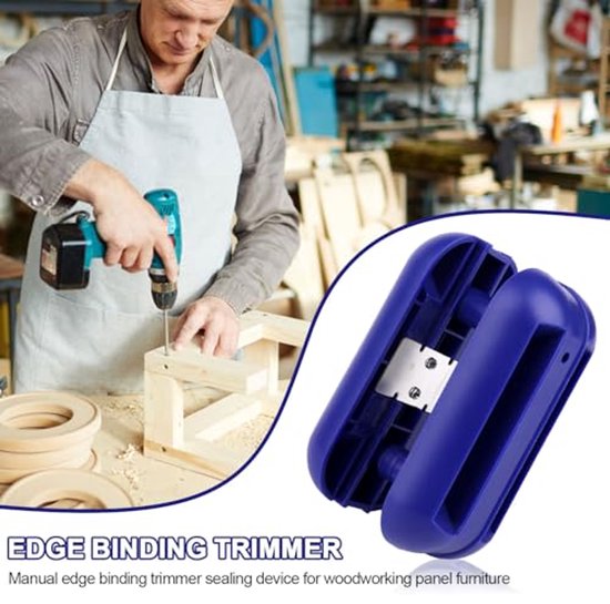 2 stuks Kantenband Trimmer, Kantenverlijming Trimmer, Handmatige