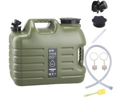 25L Watercontainer met Kraan - Draagbare Wateropslag voor Kamperen, Vissen, Feesten en Meer