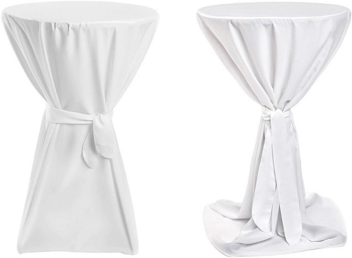 Premium Statafelhoes voor Bistrotafel Ø 80cm - Elegante Tafelbekleding