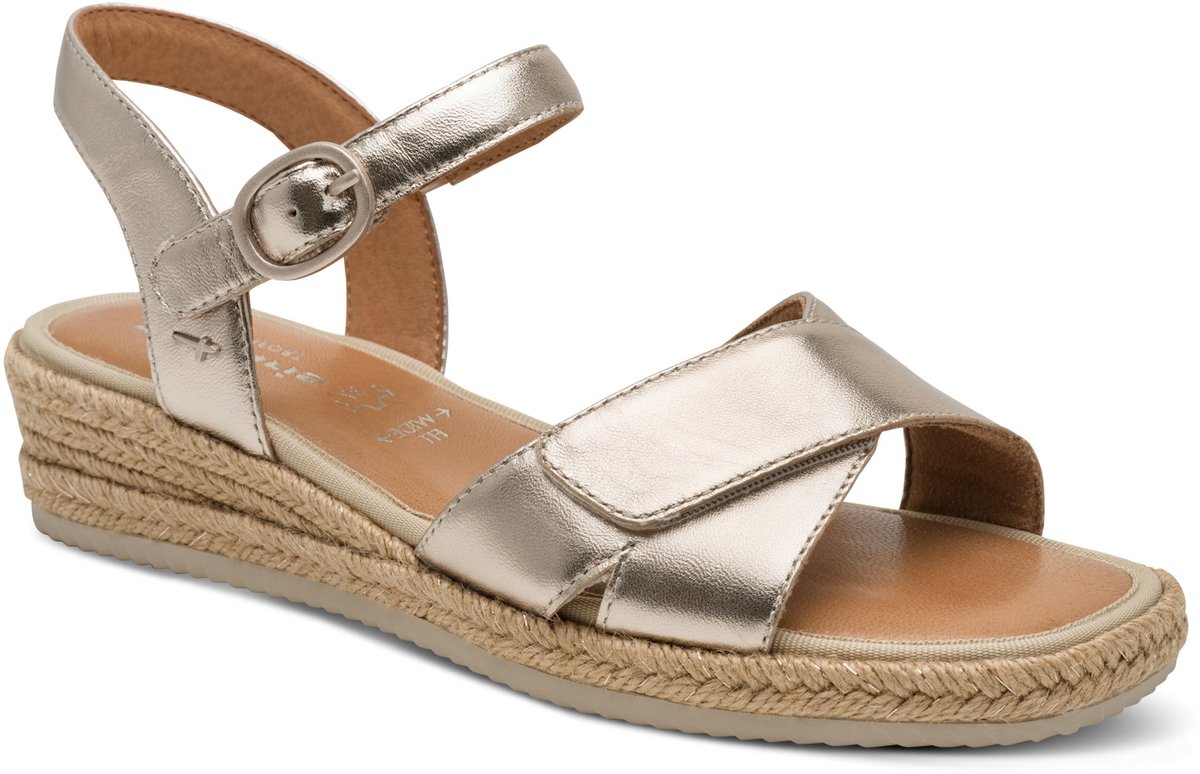Tamaris Comfort Essentials Dames Sandalen - LT GOUD
