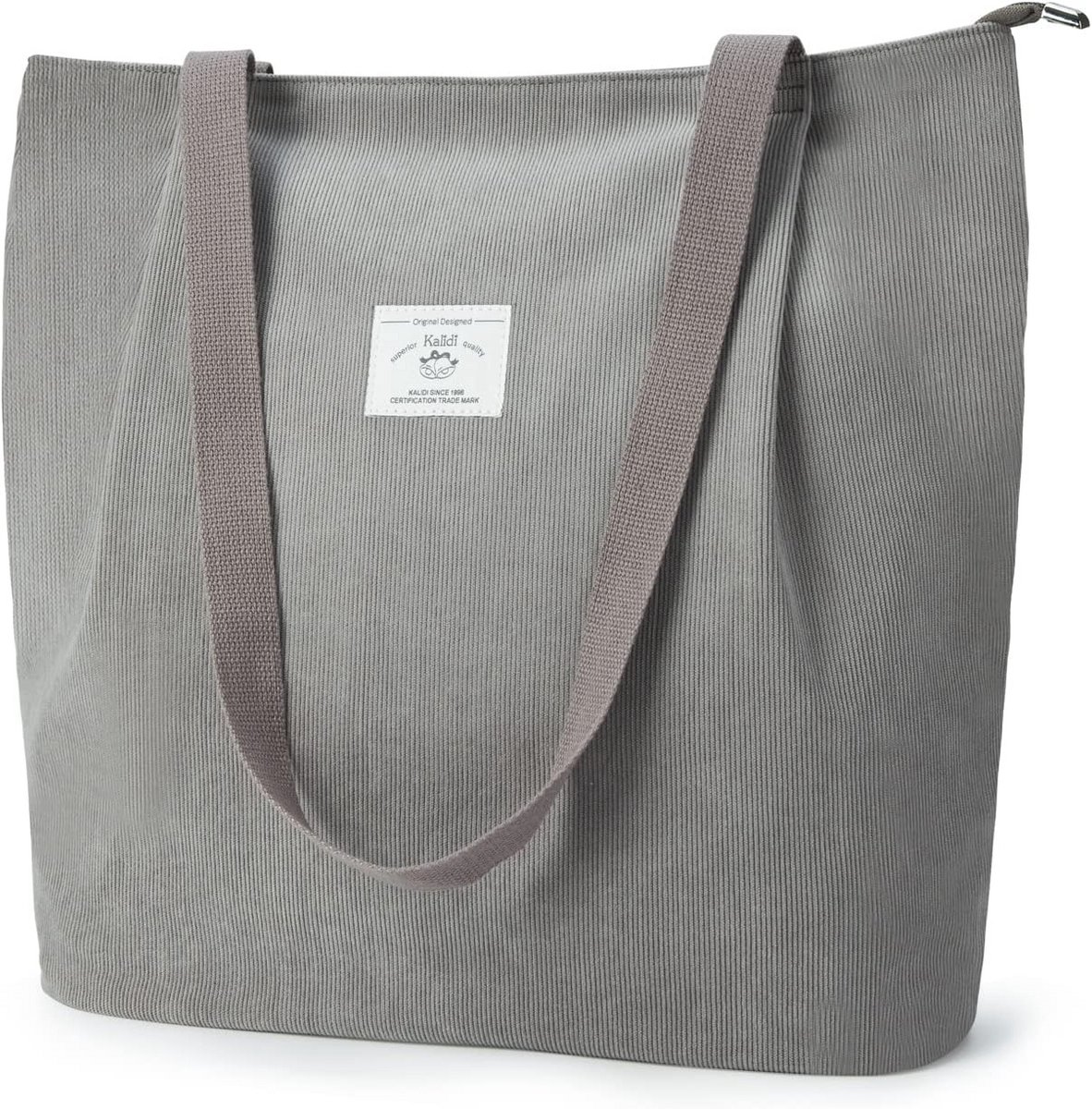 Waterdichte Grote Draagtas met Ritssluiting voor Dames - Ideaal voor Werk, Reizen en Winkelen