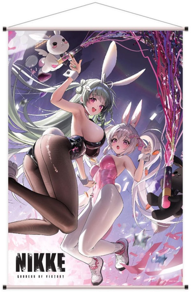 Sakami Merchandise Goddess of Victory: Nikke Wallscroll Soda & Alice 60 x 90 cm Poster & Wallscrolls