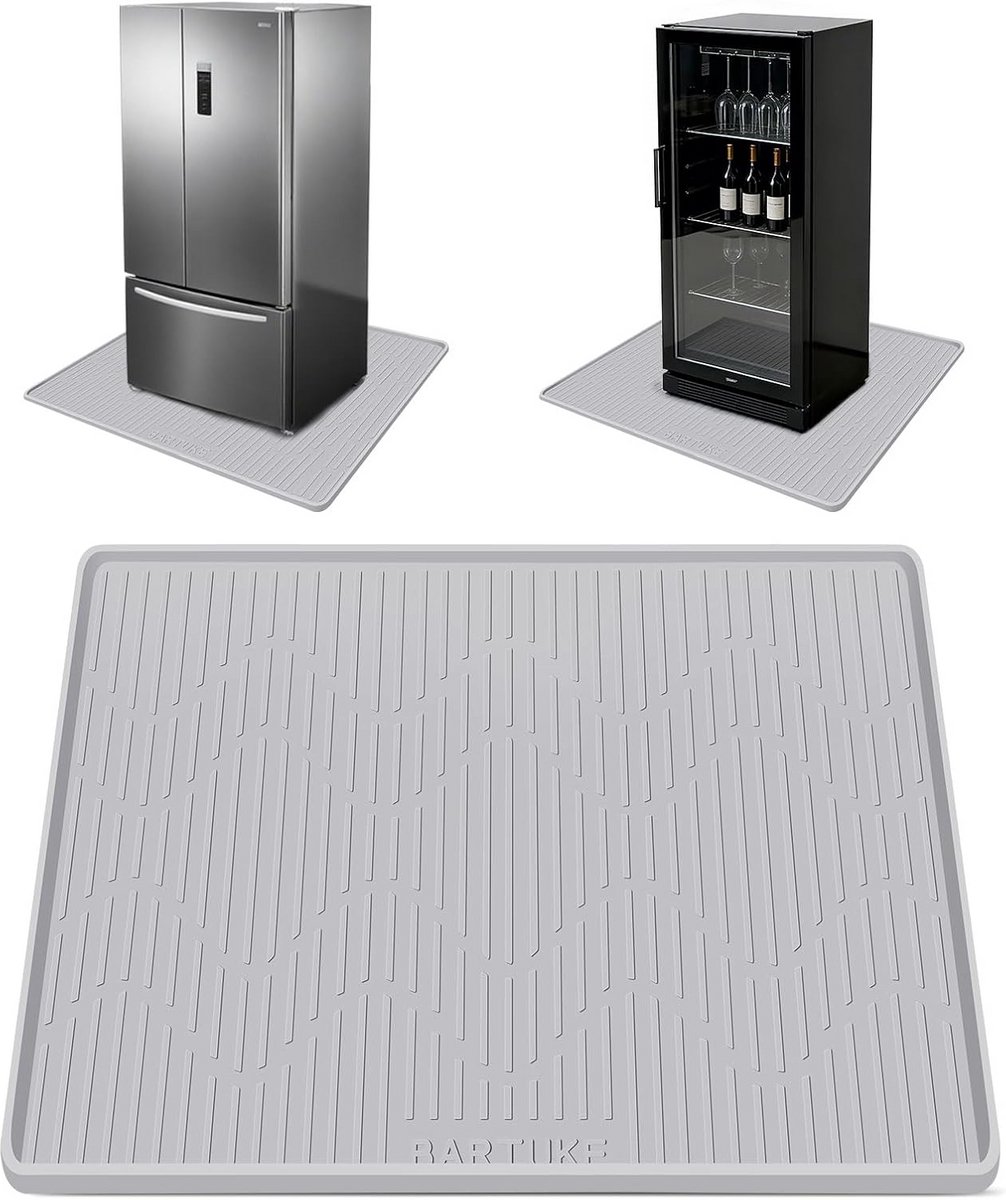 Lekvrije Siliconen Waterdichte Opvangbak voor Wasmachine, Koelkast en Droger (60x60 cm)