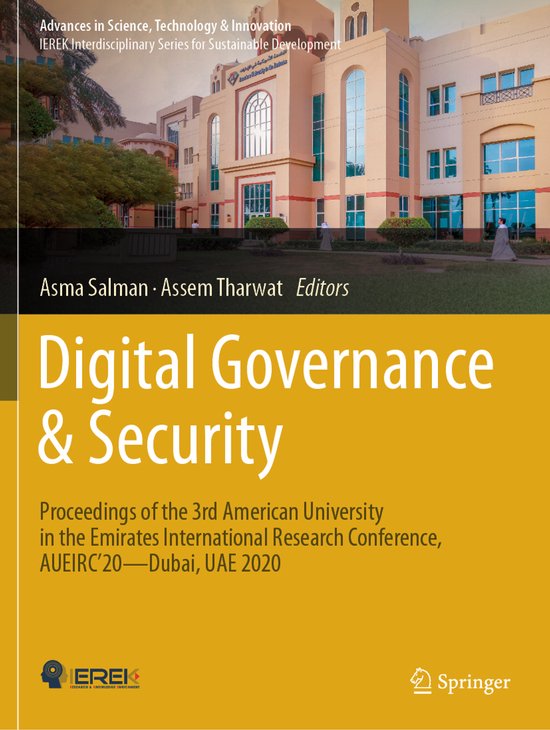 Advances in Science, Technology & Innovation- Digital Govern ... - cover