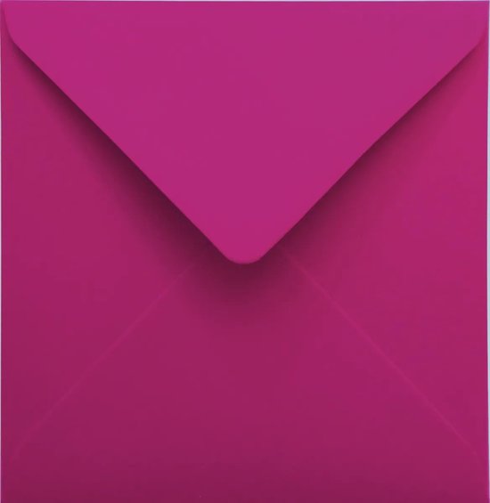 Gekleurde Enveloppen Roze  Paars  155 X 155 Mm | 100 G Offset Natte Plaksluiting 100