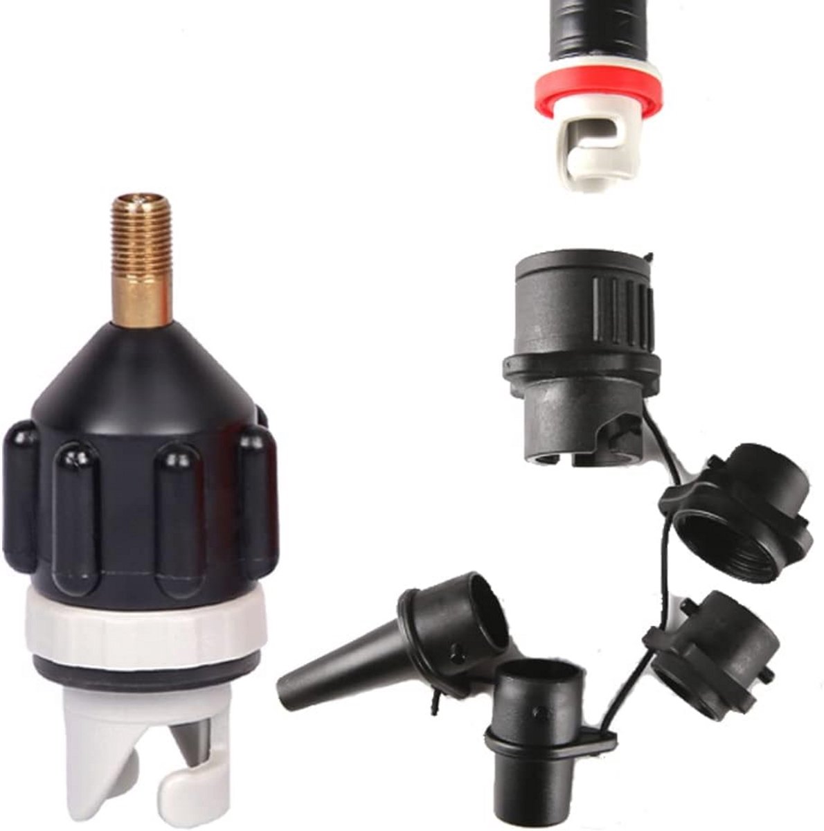 Verstelbare Pomp Adapter voor Opblaasbare Boot en Paddle Board