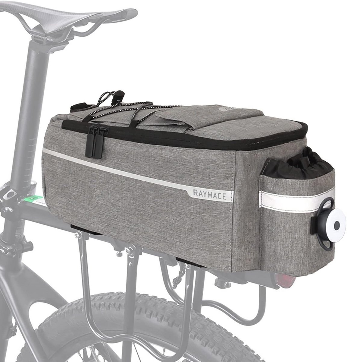 Fiets Achterrek Bag met Achterlicht - Koelere Zak voor Warme of Koude Punten