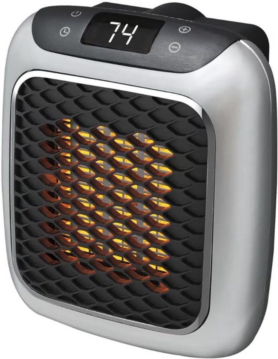 Stopcontactverwarming - verwarming badkamer - met automatische uitschakeling - 800W