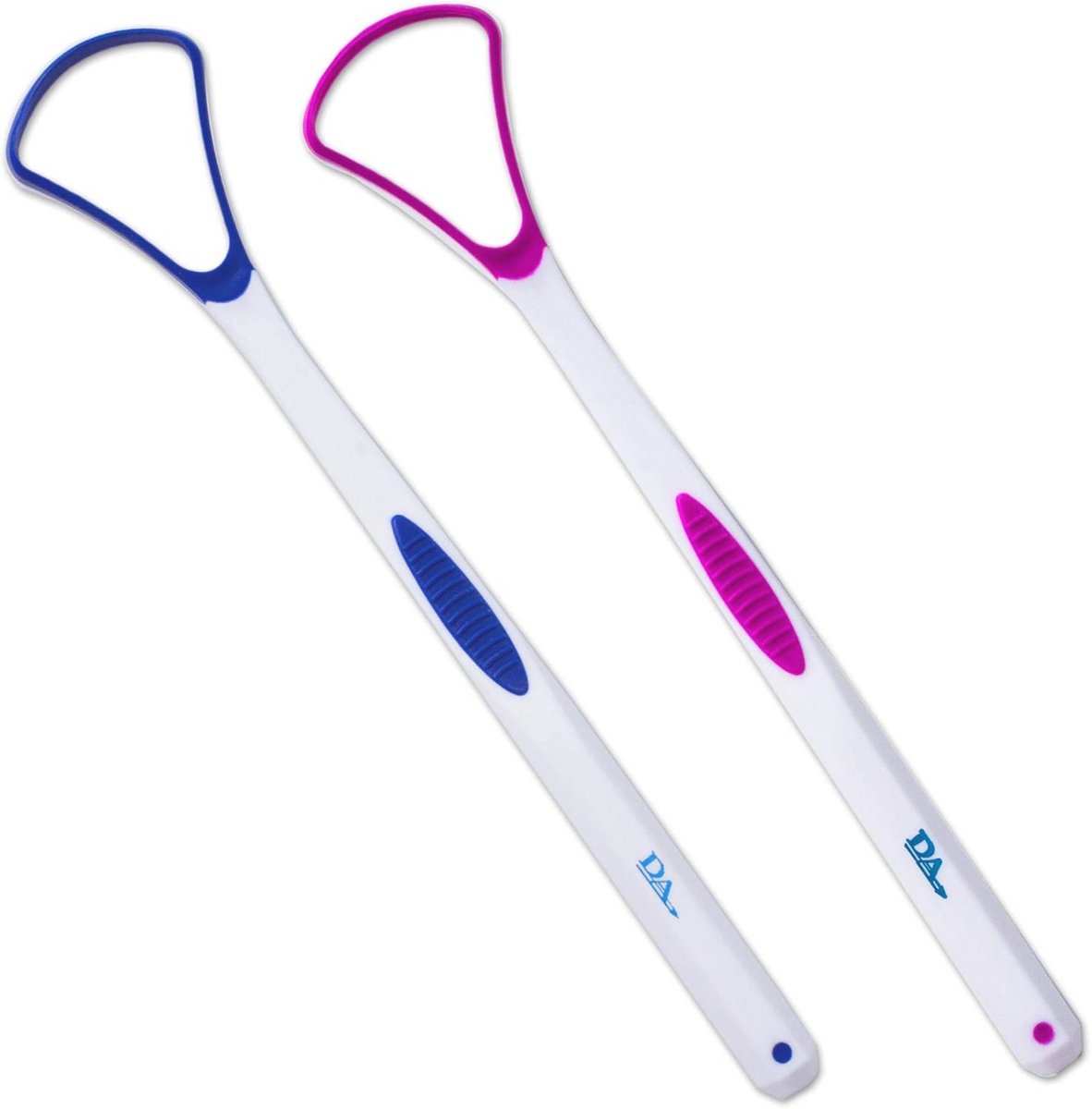 Zachte Siliconen Tongschraper Set van 2 - Voor Optimale Mondhygiëne