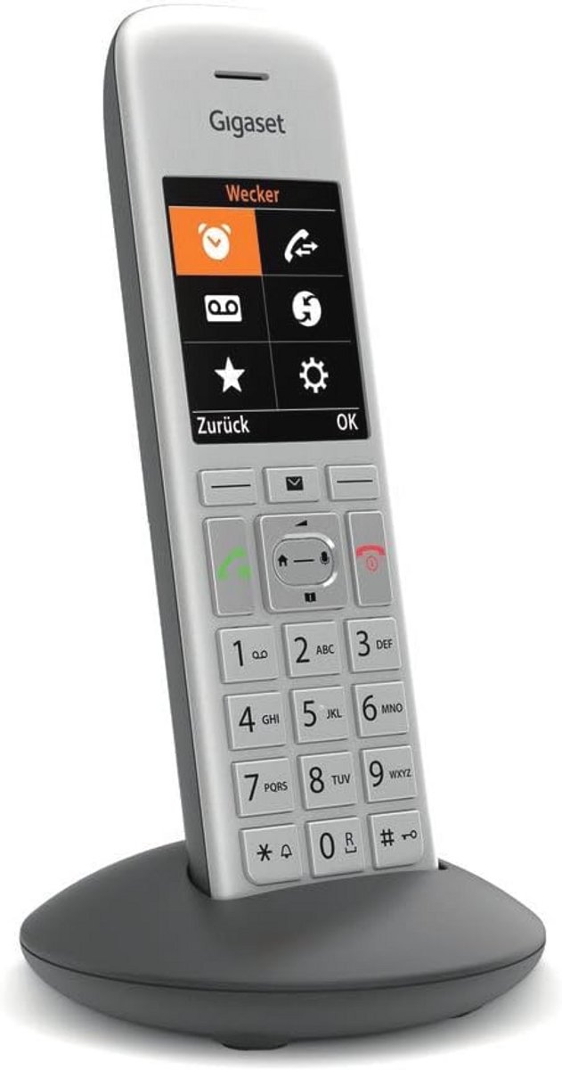 DECT Handset met Oplaadstation - Draadloze Telefoon voor Router en DECT Basis - Geschikt voor Fritzbox - Modern Gebruikersinterface