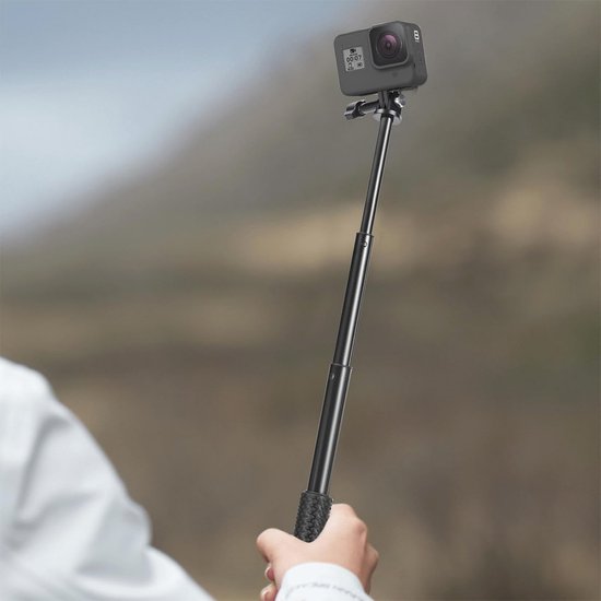 Opvouwbare selfiestick Geschikt voor GoPro, geïntegreerde
