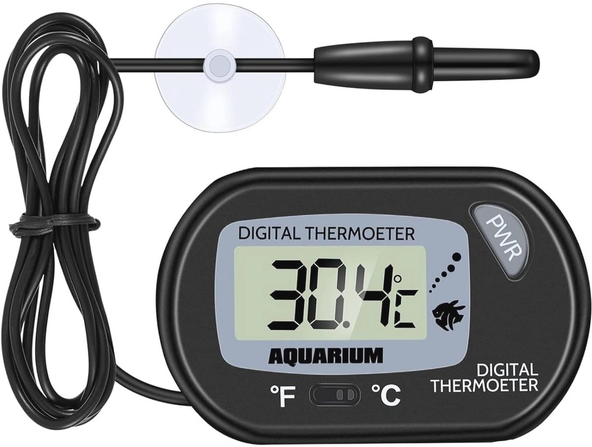 Digitale Waterthermometer voor Terraria - Nauwkeurig en Eenvoudig Af te Lezen