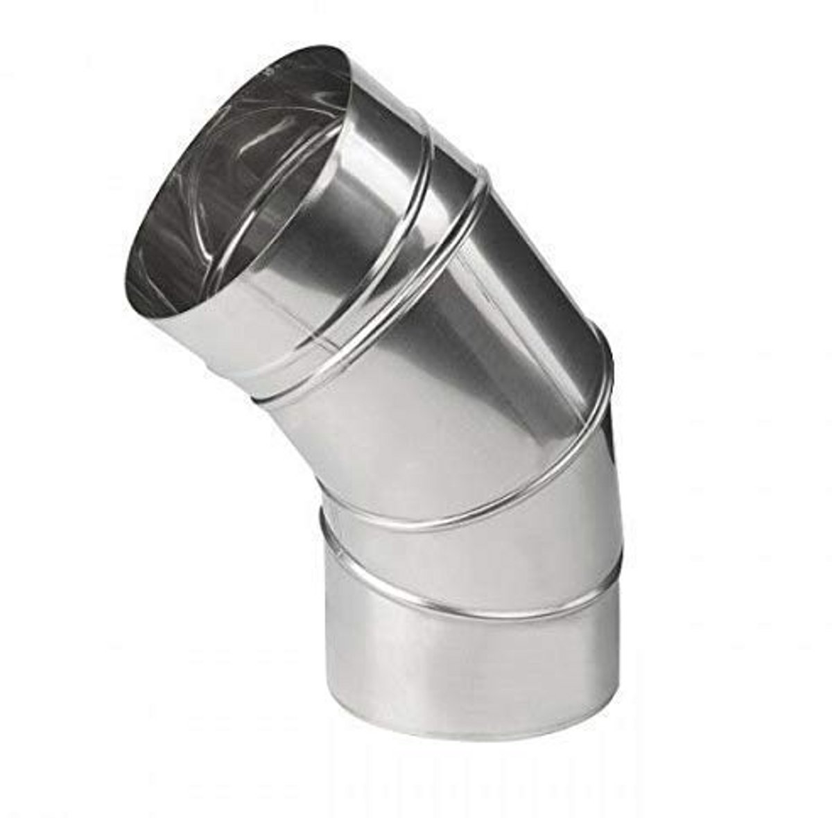 Verstelbare elleboog 90 45 graden | Schoorsteen voering buigbuis 250mm