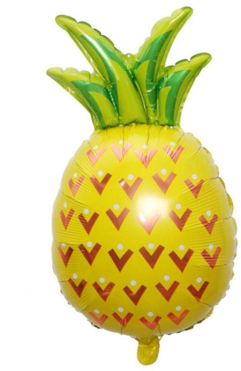 Folie Fruitvorm Ballon voor Verjaardag Zomerfeest Dansclub Decoratie (Ananas)