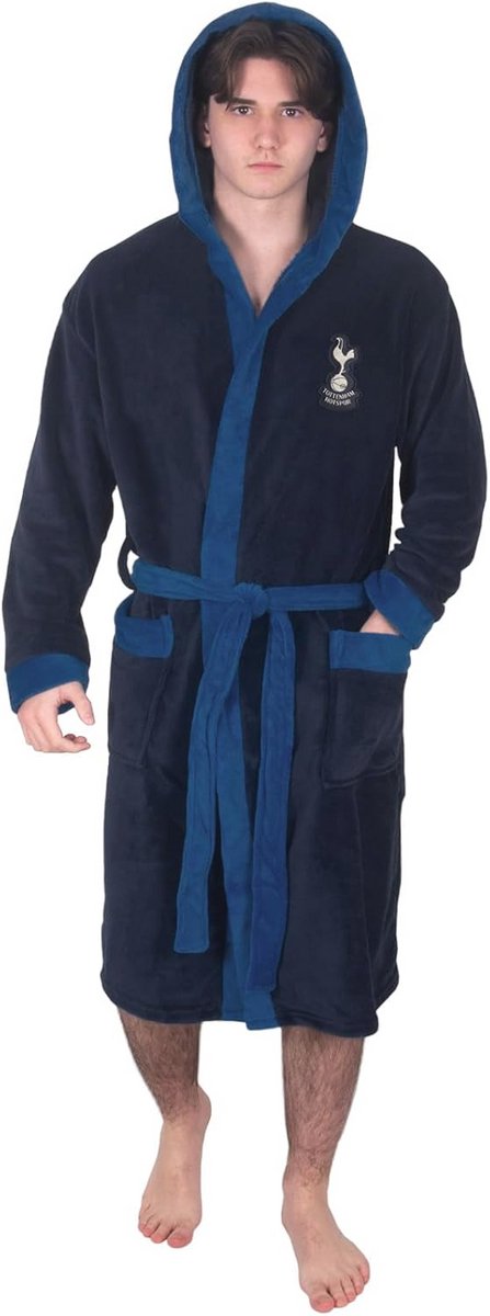 Fleece badjas met capuchon voor mannen - Officieel clubcadeau voor voetbalfans