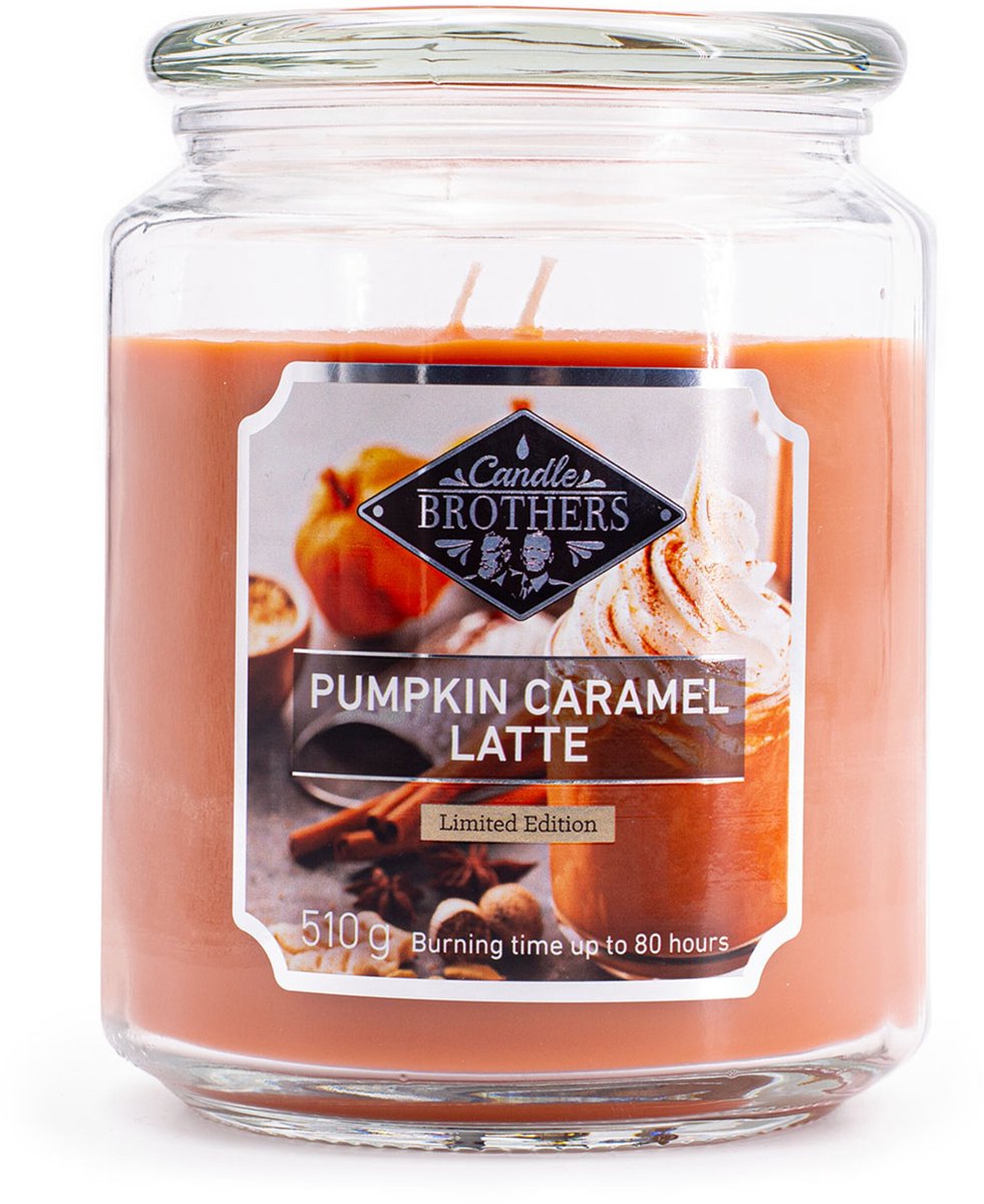 Candle-Brothers geurkaars - pompoen karamel latte