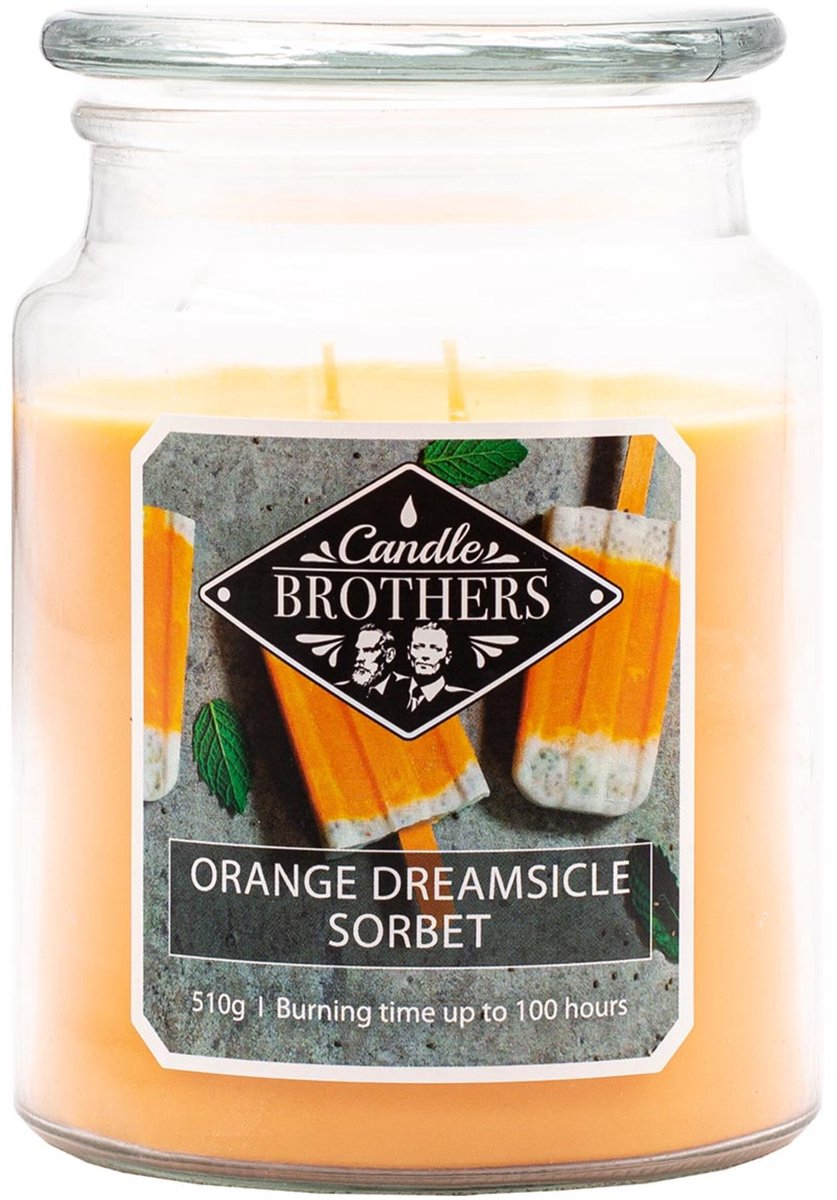Candle-Brothers Geurkaars - Pompoen Karamel Latte - met geur