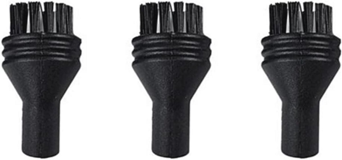 Nylon Borstelset voor Slimme Stoomreinigers - Ideaal voor Smalle Ruimtes