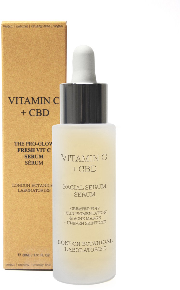 London Botanical Laboratories Vitamine C + CBD-serum