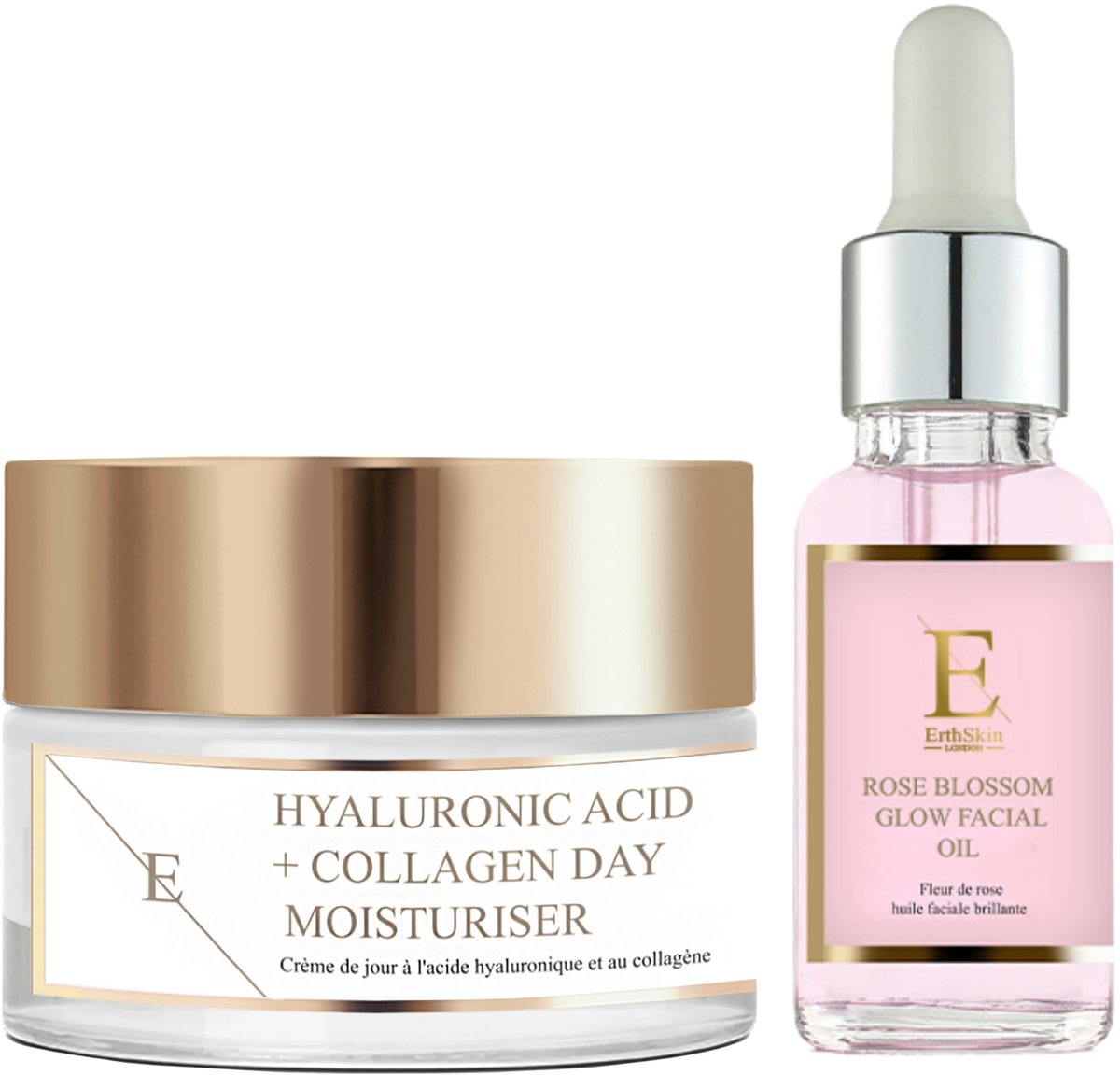 ErthSkin London Rose Blossom Dagcrème Set