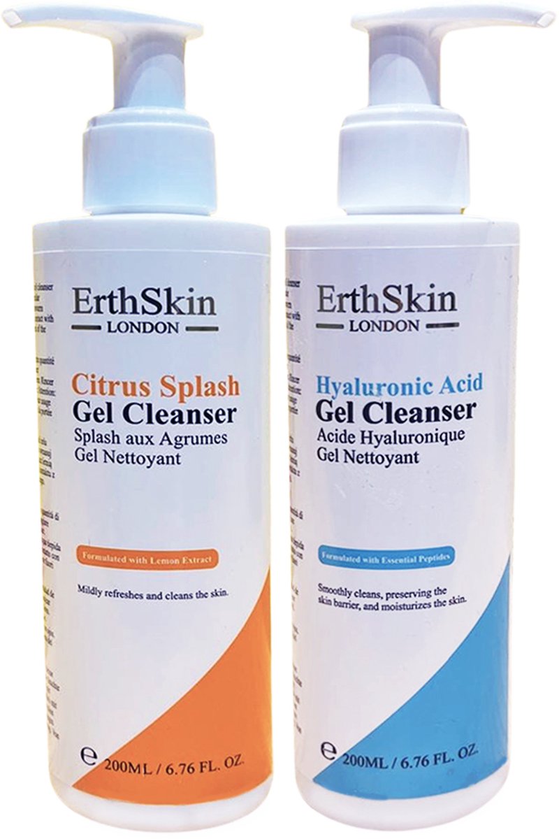 ErthSkin London Citrus & Hyaluron Gel Cleanser