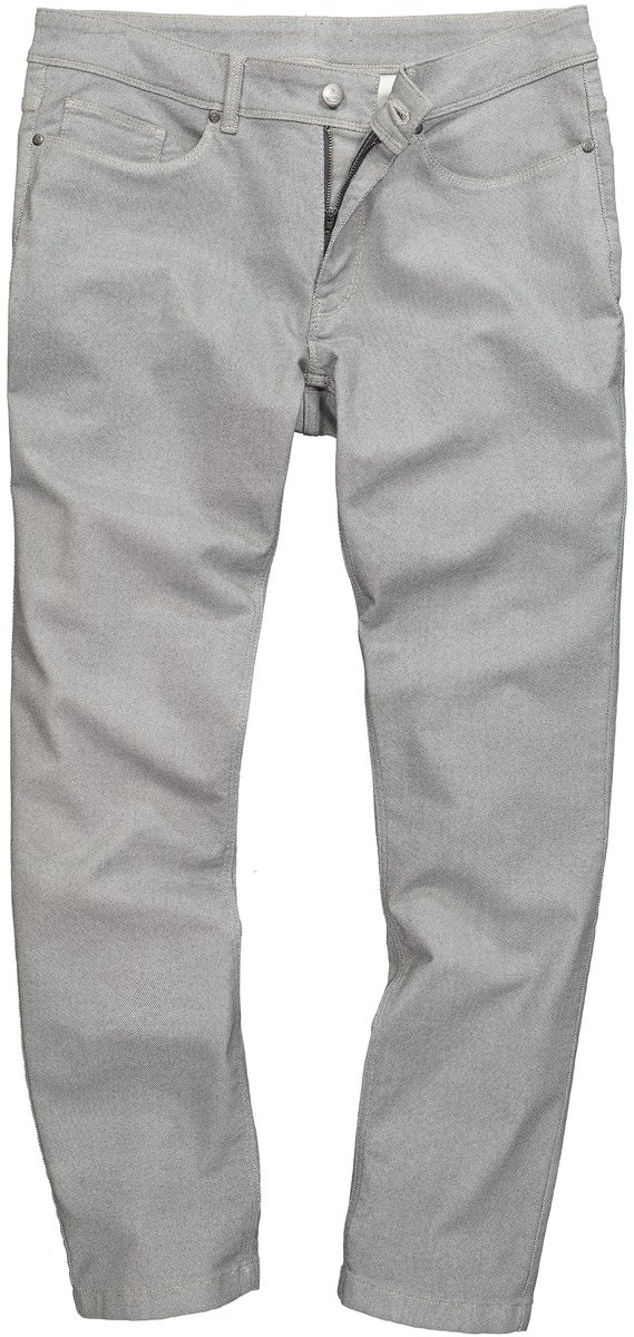 Boston Park - Heren - Jeans FLEXLASTIC® Buik-Fit Regular Fit structuur - Kiezel - Maat 33