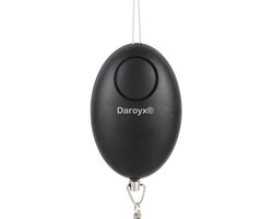 Daroyx Sound Defender® - Zwart - Veilig en legaal alternatief voor peperspray en smurfenspray zelfverdediging