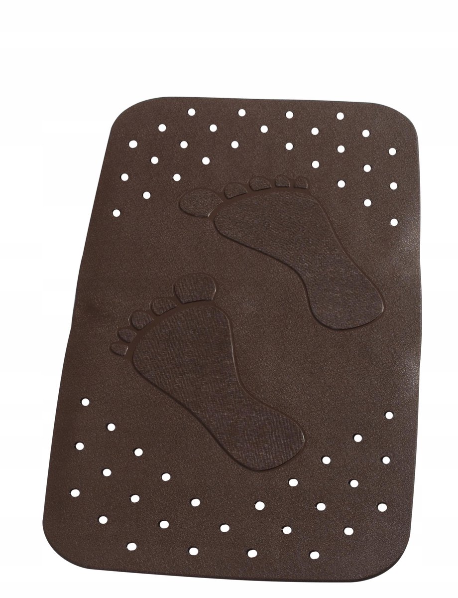 Ridder Flatfoot Antislip Douchemat - 72x38 cm - Bruin