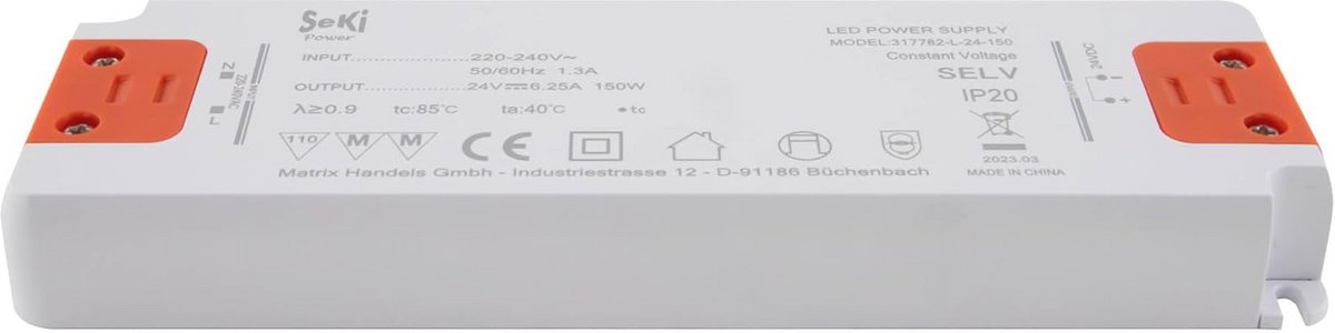 Voeding 24V 6,25A 150W - afbeelding 7