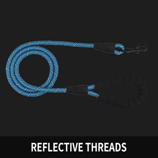 Lederen korte hondenriem, Heavy Duty riem 11,8 inch korte