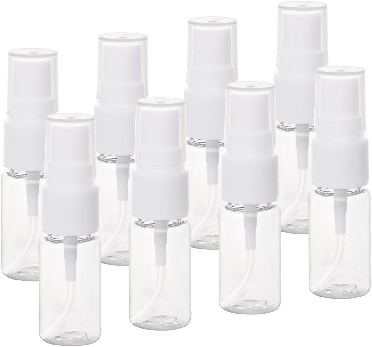 8-pack mini spuitflessen van 10ml - Lege en hervulbare geurverstuivers voor op reis