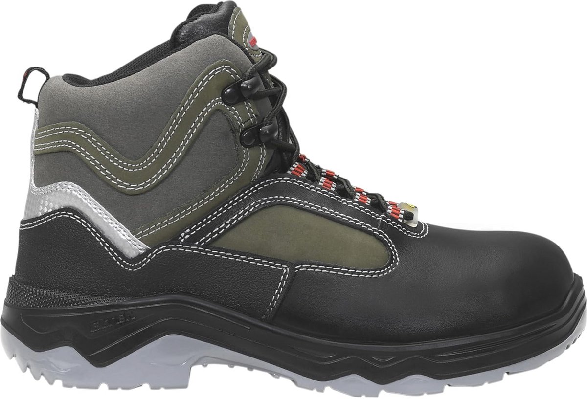 ESD S3 Veiligheidsschoenen voor Heren - Werkschoenen met Stalen Neus, Zwart, EU 44