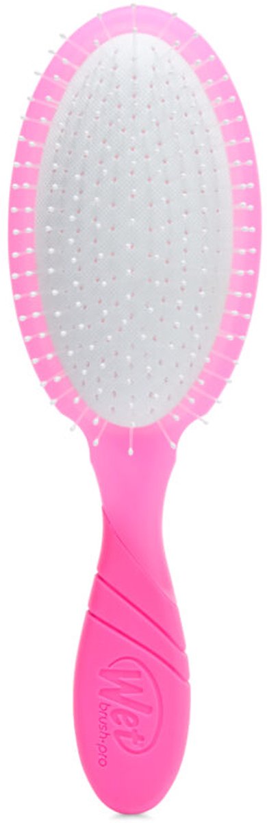 WetBrush Pro Detangler Haarborstel - Neon Fuchsia Roze - Ultra-Zachte Intelliflex® Borstels Voor Pijnloos Ontwarren - Vermindert Haarbreuk & Beschadiging - Voor Nat & Droog Haar - Professionele Kwaliteit - Perfect Voor Dagelijks Gebruik
