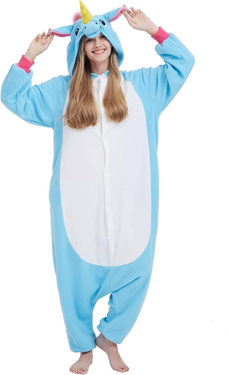 Unisex Dieren Onesie Kerstkostuum - Warm Cosplay Pyjama voor Heren en Dames