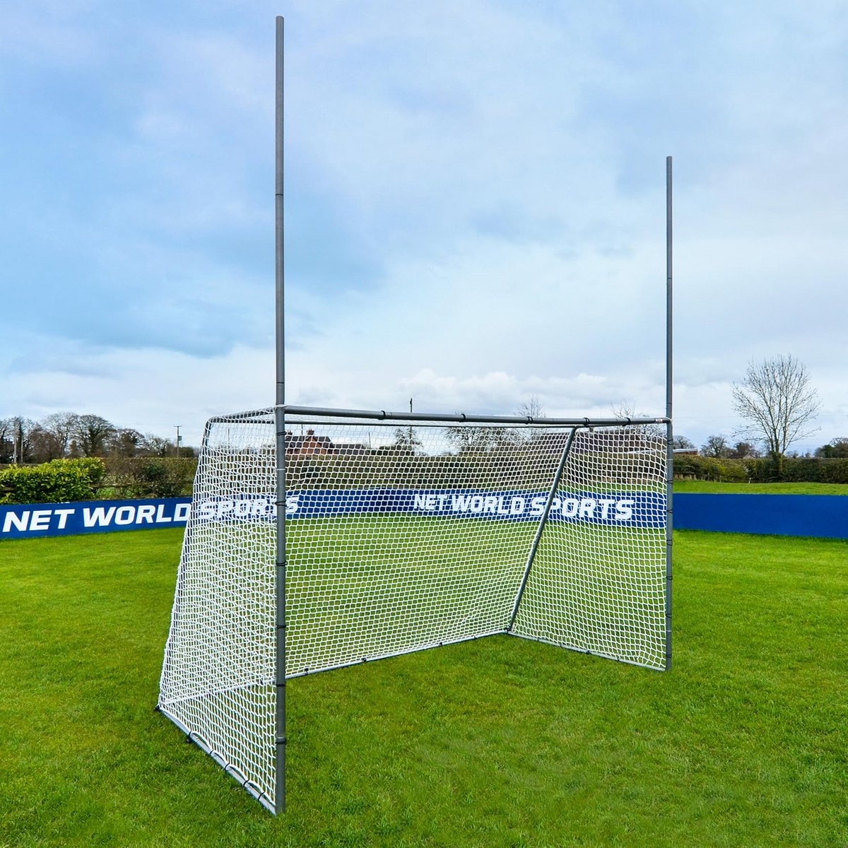 Combi Doelen Voetbal en Rugby Paal - Duurzaam Staal Geschikt Voor Gaelic & Hurling