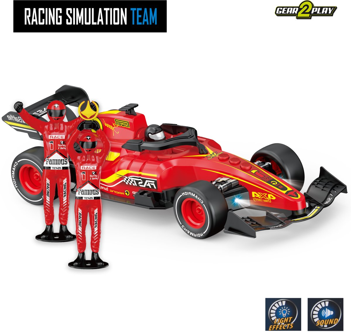 Gear2Play Racing simulation team raceauto - 1:12