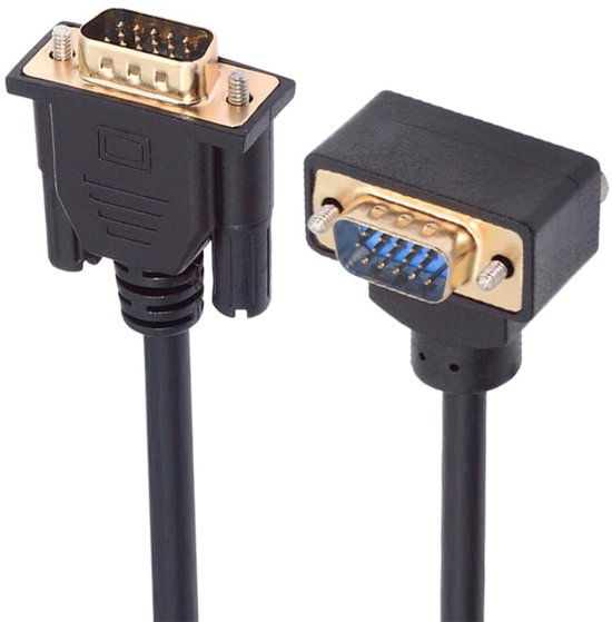 VGA Y-splitterkabel - 30 Cm, 1x Mannelijk Naar 2x Vrouwelijk, Voor Dubbele Monitor, Laptop, Projector