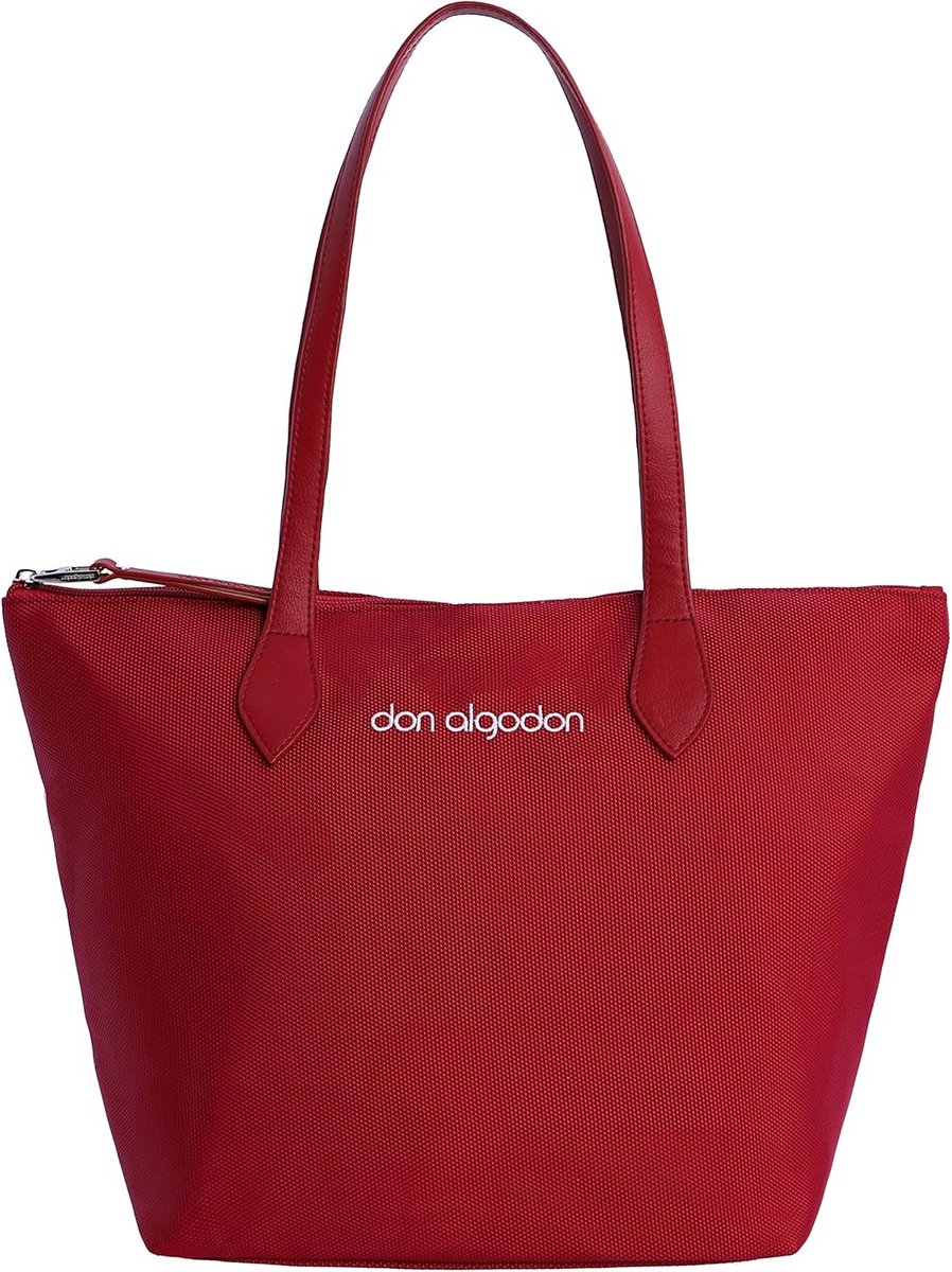 Ruime Dames Shopper Tas met Ritssluiting en Interne Organizer