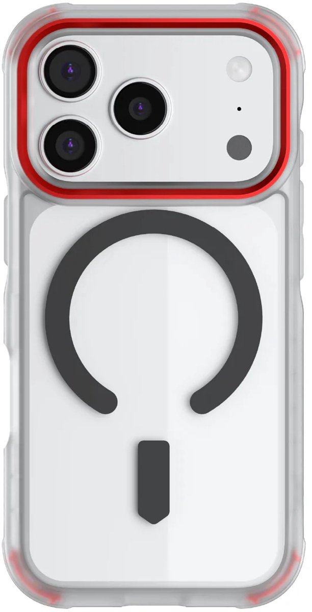Ghostek Doorzichtig Hoesje geschikt voor Apple iPhone 17 Pro MagSafe Telefoonhoesje Hardcase | Ghostek Covert Backcover Shockproof | Geschikt voor MagSafe | Geschikt voor Draadloos Opladen met Magnetische Ring | Geschikt voor MagSafe Case -