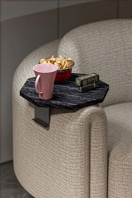 Plateau d'Accoudoir - Protection d'Accoudoir - Organisateur d'Accoudoir - Plateau d'Accoudoir Octogonal