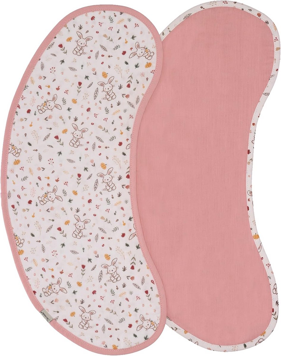 Dubbele set hydrofiele luiers katoen mousseline - 61x23.5 cm - Geschikt voor baby jongens en meisjes